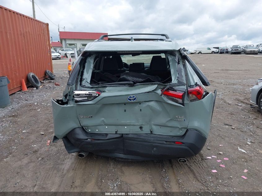 2022 Toyota Rav4 Hybrid Xle VIN: 4T3RWRFV4NU059049 Lot: 43574599