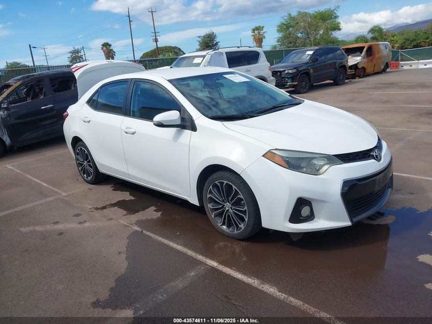 2014 TOYOTA COROLLA S/S PLUS/S PREMIUM - 5YFBURHE8EP152462