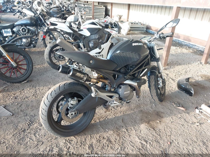 2009 Ducati Monster 696 VIN: ZDM1RADN19B010418 Lot: 43574634