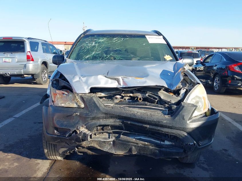 2002 Honda Cr-V Lx VIN: JHLRD68482C016165 Lot: 43574680