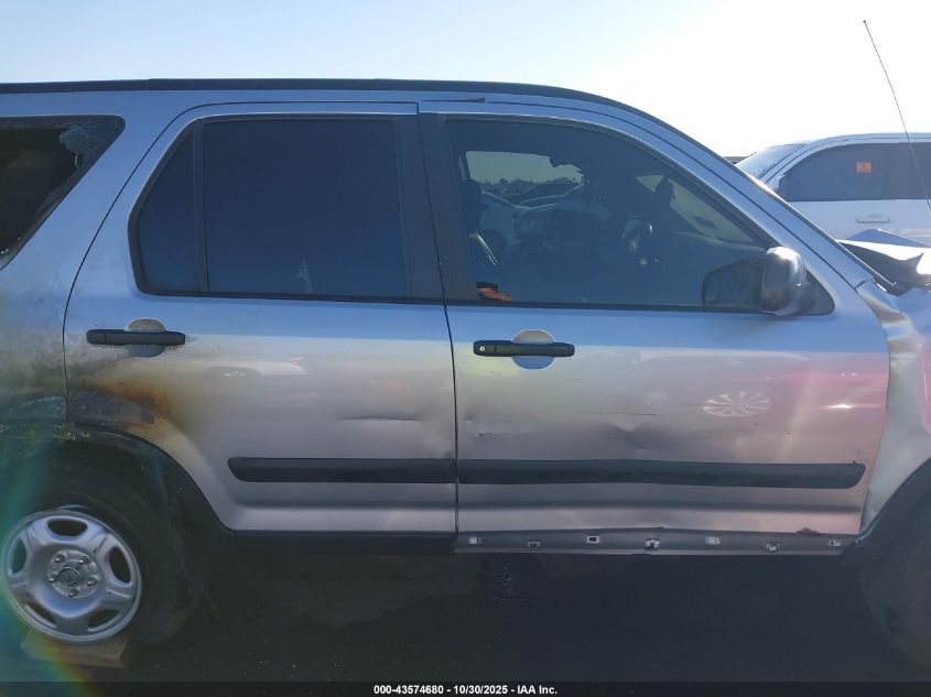 2002 Honda Cr-V Lx VIN: JHLRD68482C016165 Lot: 43574680