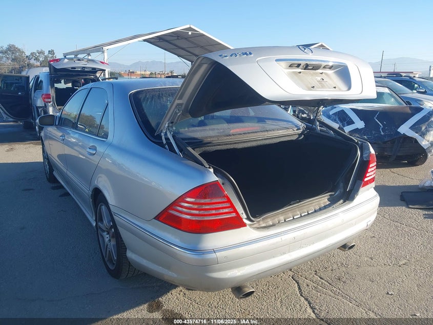2006 Mercedes-Benz S 430 VIN: WDBNG70J26A478120 Lot: 43574716
