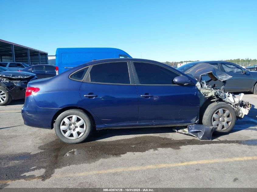 2009 Hyundai Elantra Gls VIN: KMHDU46D49U629107 Lot: 43574726