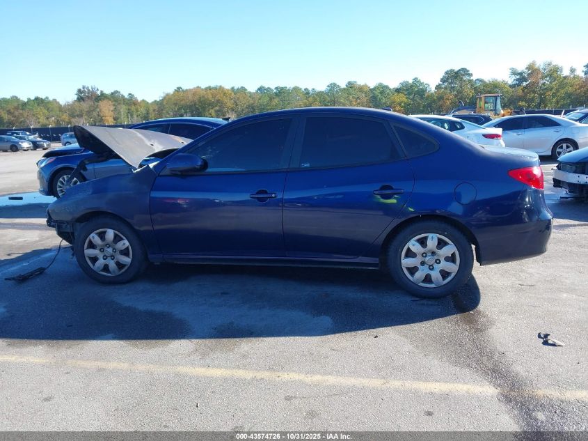 2009 Hyundai Elantra Gls VIN: KMHDU46D49U629107 Lot: 43574726