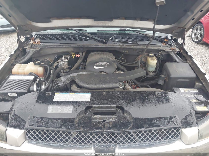 2002 Chevrolet Avalanche 1500 VIN: 3GNEK13T12G213752 Lot: 43574782