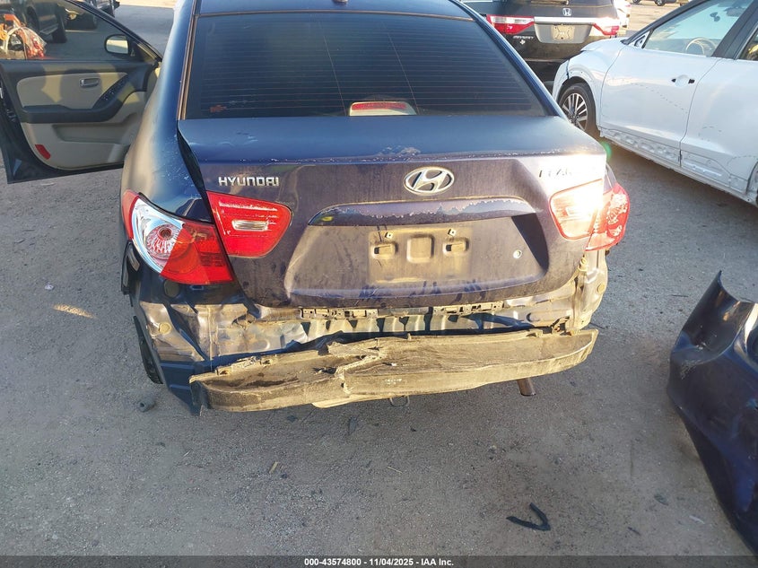 KMHDU46D18U417893 2008 HYUNDAI ELANTRA photo no. 6
