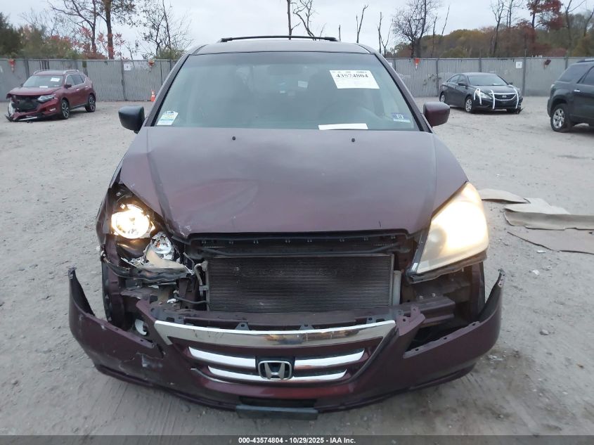 2007 Honda Odyssey Ex VIN: 5FNRL38427B110261 Lot: 43574804