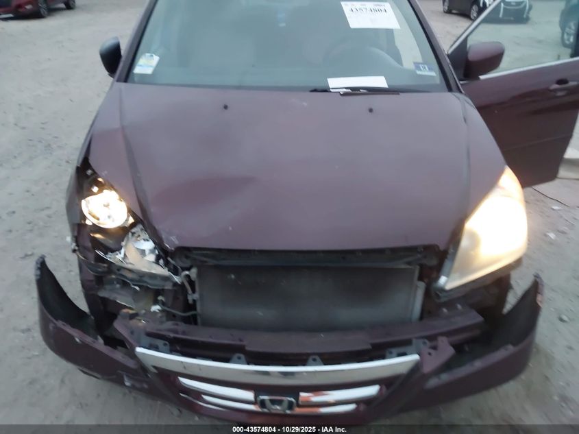 2007 Honda Odyssey Ex VIN: 5FNRL38427B110261 Lot: 43574804