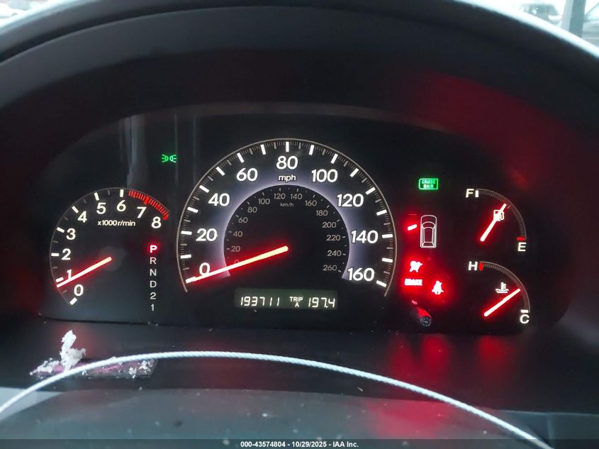 2007 Honda Odyssey Ex VIN: 5FNRL38427B110261 Lot: 43574804