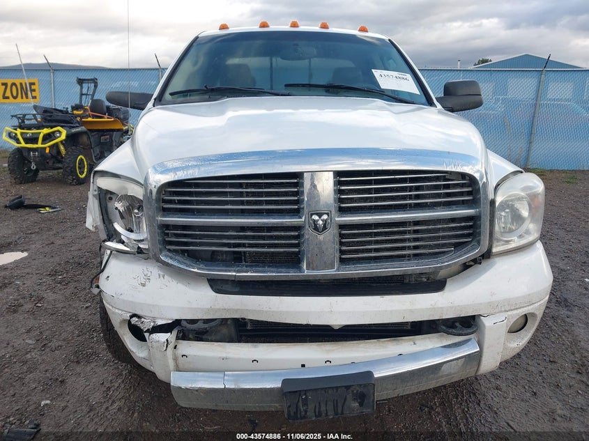 2008 Dodge Ram 3500 Laramie VIN: 3D7MX48A38G220473 Lot: 43574886
