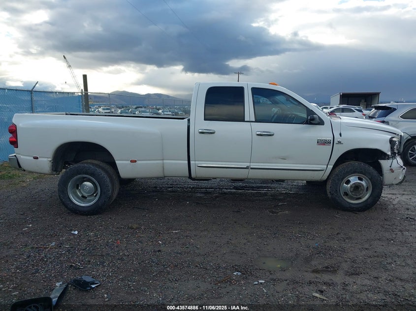 2008 Dodge Ram 3500 Laramie VIN: 3D7MX48A38G220473 Lot: 43574886