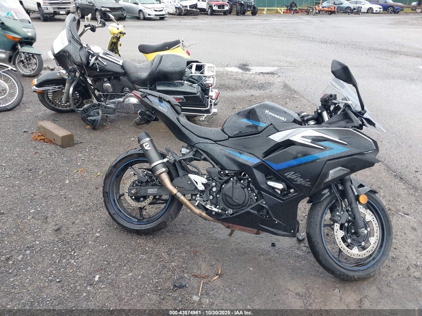 2025 Kawasaki Ex500 A/B VIN: ML5EXGJ1XSDA41343 Lot: 43574961