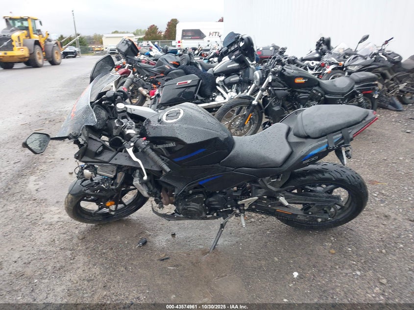 2025 Kawasaki Ex500 A/B VIN: ML5EXGJ1XSDA41343 Lot: 43574961