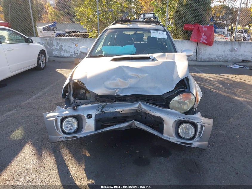 2003 Subaru Impreza Wrx VIN: JF1GG29623G800653 Lot: 43574964