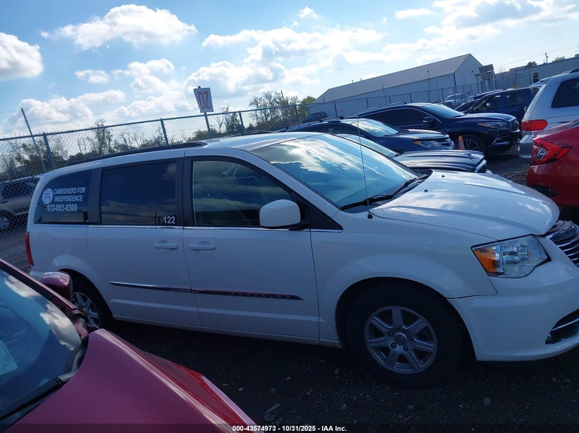 2012 Chrysler Town & Country Touring VIN: 2C4RC1BG9CR116600 Lot: 43574973