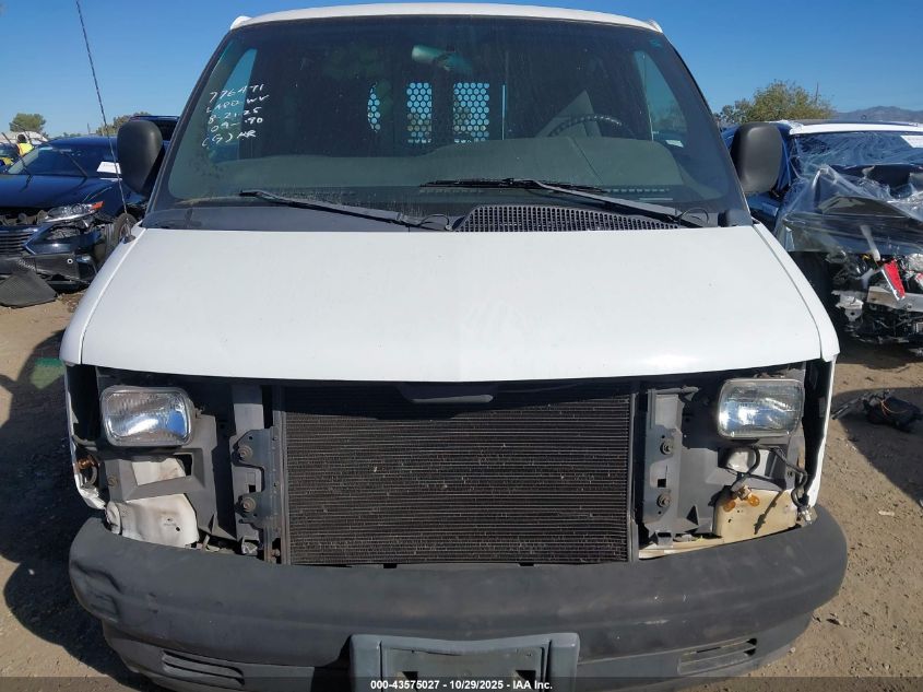 2002 Chevrolet Express VIN: 1GCFG15M721117904 Lot: 43575027