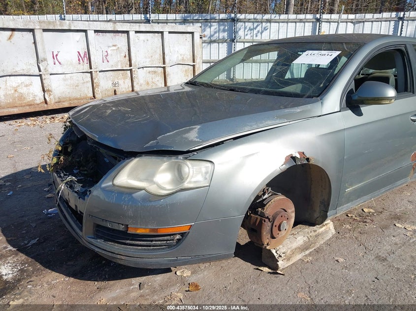 2006 Volkswagen Passat Value Edition VIN: WVWAK73C36P129203 Lot: 43575034