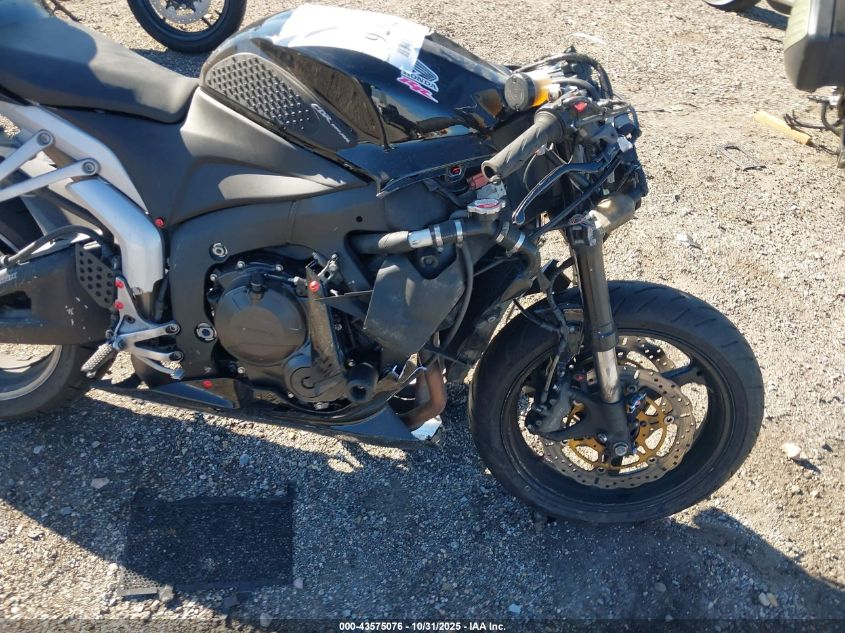 2008 Honda Cbr600 Rr VIN: JH2PC40138M100496 Lot: 43575076