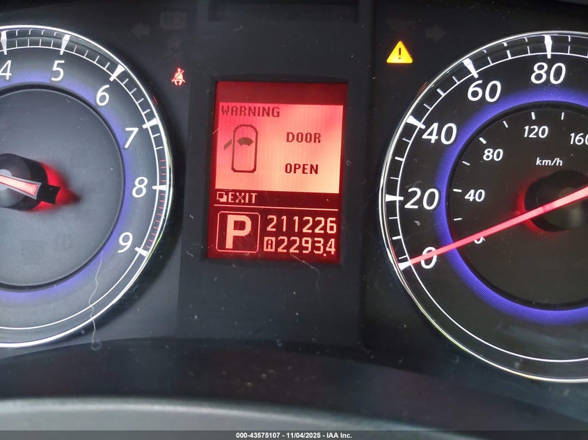 2008 Infiniti Ex35 Journey VIN: JNKAJ09F98M353283 Lot: 43575107