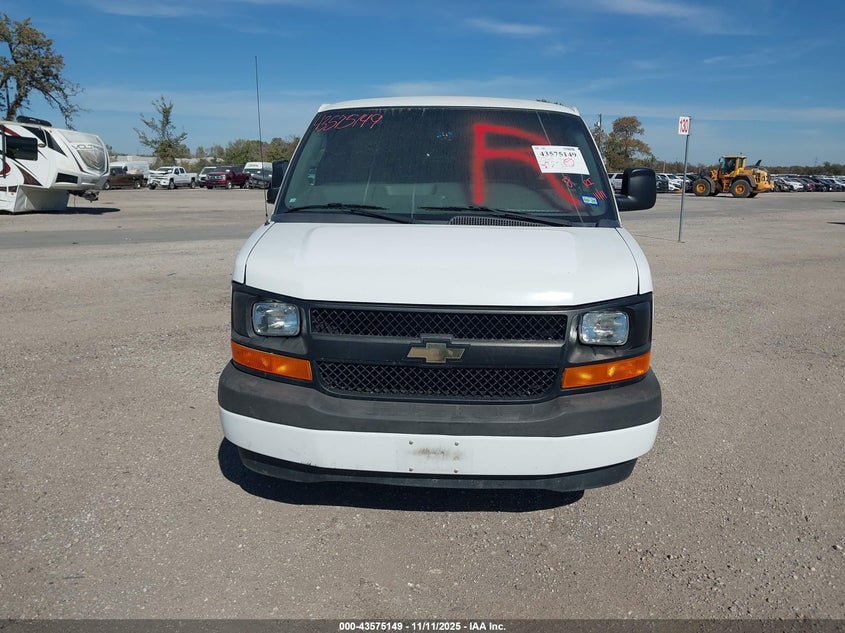 2017 Chevrolet Express 2500 Work Van VIN: 1GCWGAF19H1322220 Lot: 43575149