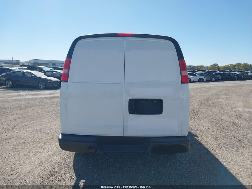 2017 Chevrolet Express 2500 Work Van VIN: 1GCWGAF19H1322220 Lot: 43575149