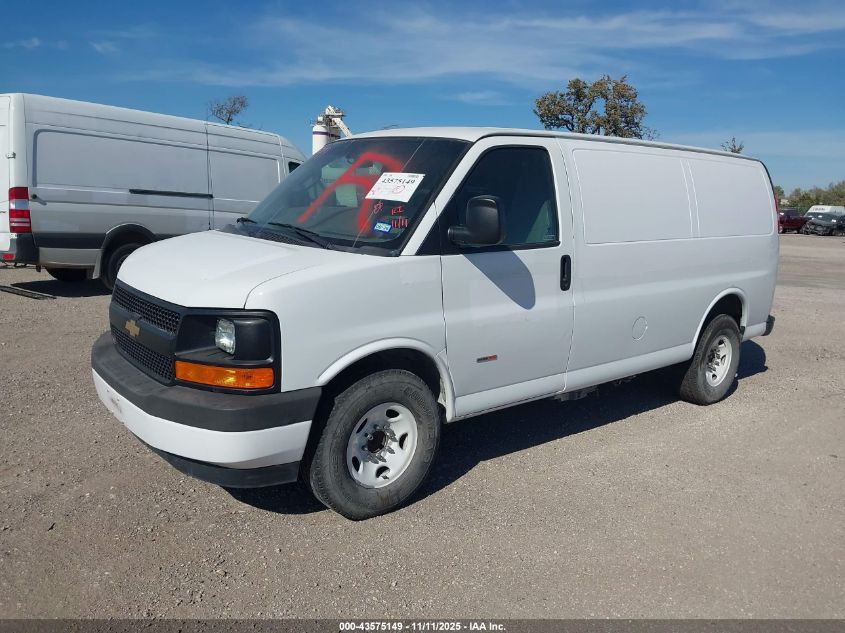2017 Chevrolet Express 2500 Work Van VIN: 1GCWGAF19H1322220 Lot: 43575149