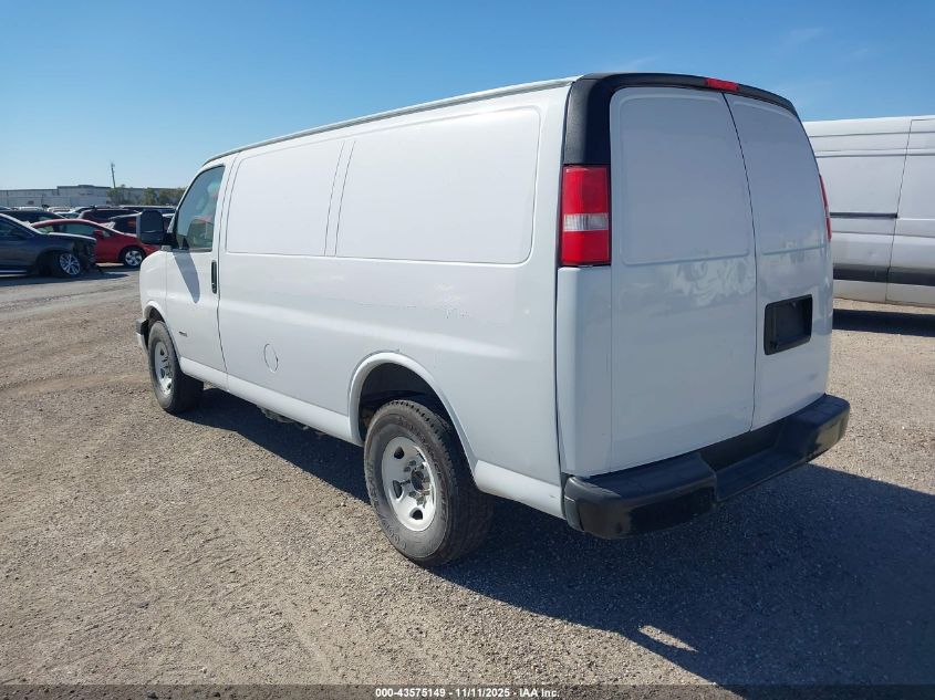 2017 Chevrolet Express 2500 Work Van VIN: 1GCWGAF19H1322220 Lot: 43575149