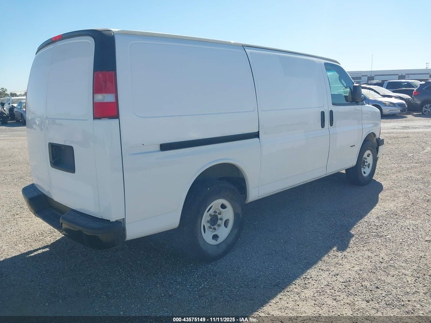 2017 Chevrolet Express 2500 Work Van VIN: 1GCWGAF19H1322220 Lot: 43575149