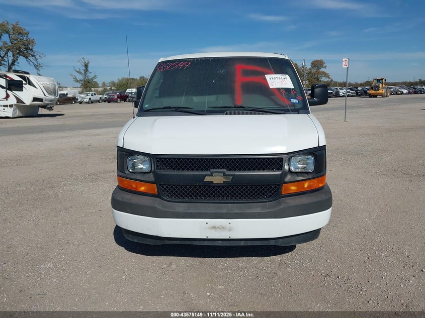 2017 Chevrolet Express 2500 Work Van VIN: 1GCWGAF19H1322220 Lot: 43575149