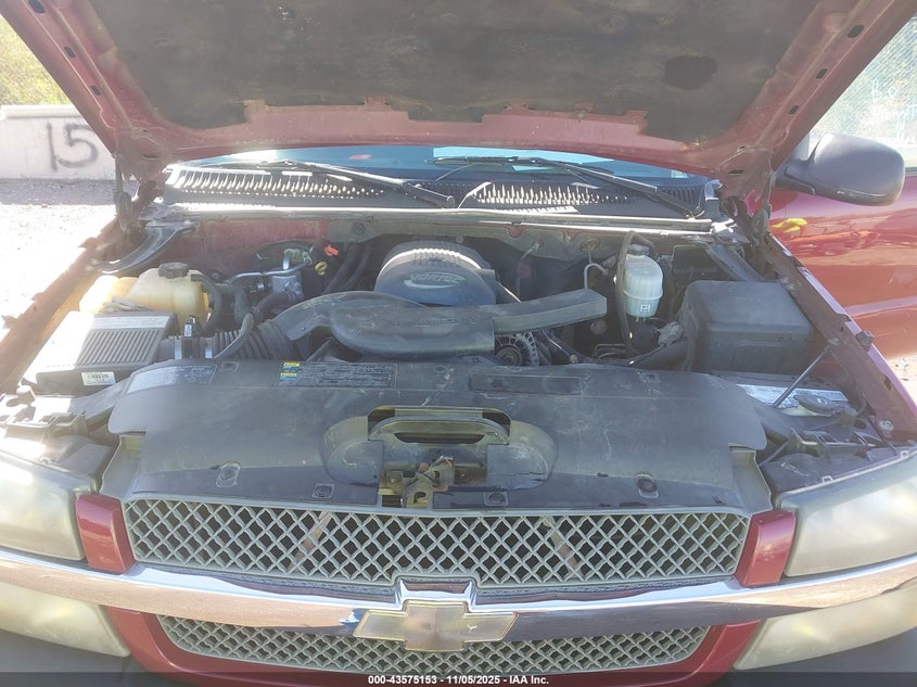 2004 Chevrolet Avalanche 1500 VIN: 3GNEC12T24G161436 Lot: 43575153