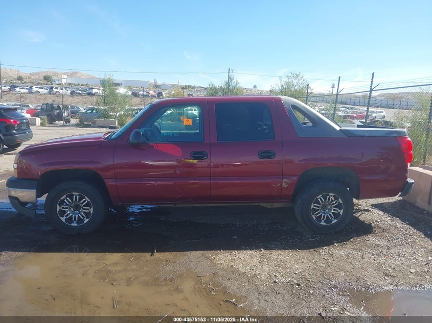 2004 Chevrolet Avalanche 1500 VIN: 3GNEC12T24G161436 Lot: 43575153