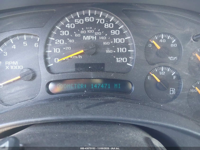 2004 Chevrolet Avalanche 1500 VIN: 3GNEC12T24G161436 Lot: 43575153