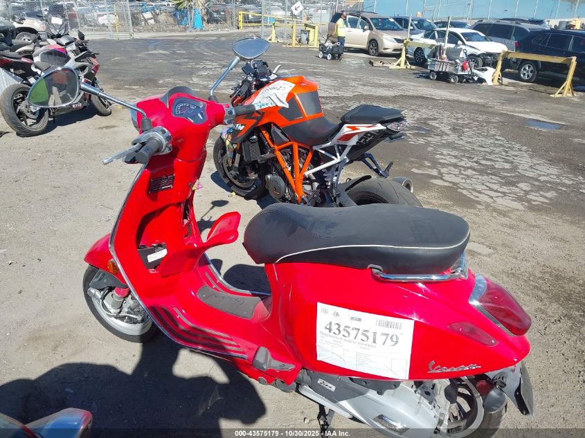 2017 Vespa Sprint 150 3V VIN: ZAPM818G6H5402040 Lot: 43575179