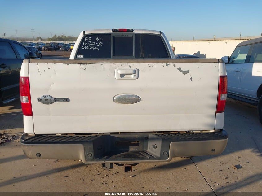 2007 Ford F-150 Fx4/Lariat/Xlt VIN: 1FTPW14V77KC62024 Lot: 43575180