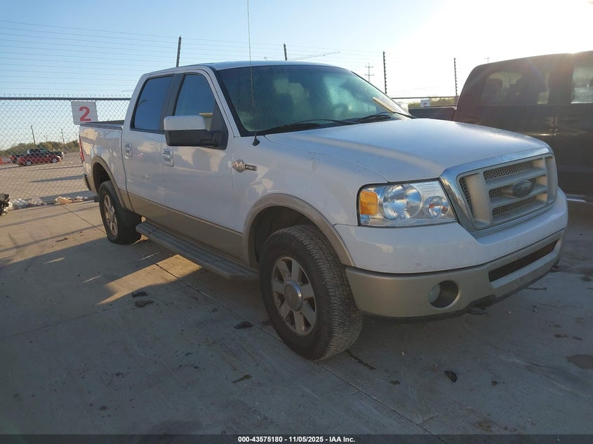 1FTPW14V77KC62024 2007 Ford F-150 Fx4/Lariat/Xlt auction photo 1