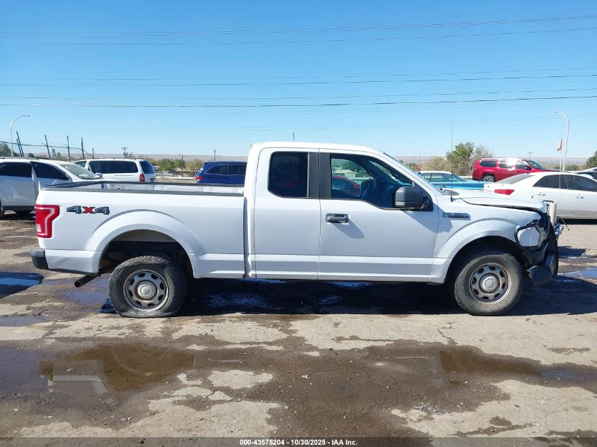 2015 Ford F-150 Xl VIN: 1FTFX1EF3FKE51820 Lot: 43575204
