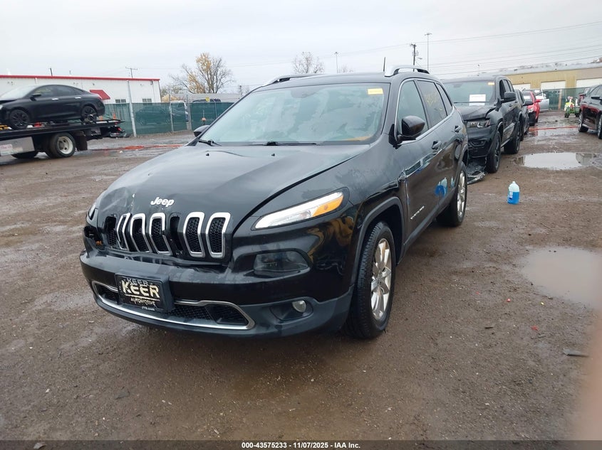 2016 Jeep Cherokee Limited VIN: 1C4PJMDB7GW169910 Lot: 43575233