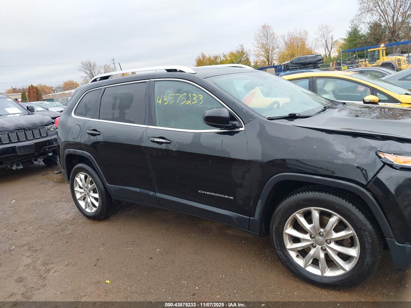 2016 Jeep Cherokee Limited VIN: 1C4PJMDB7GW169910 Lot: 43575233