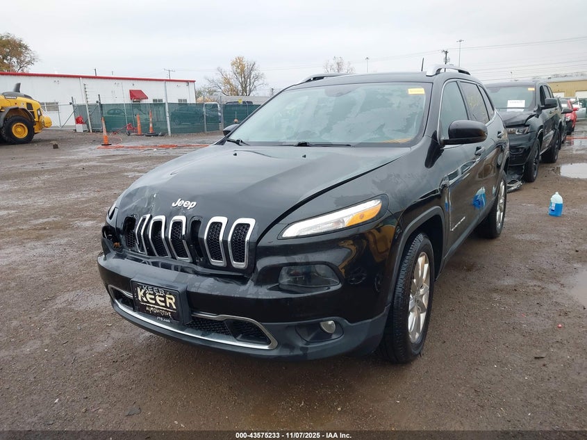2016 Jeep Cherokee Limited VIN: 1C4PJMDB7GW169910 Lot: 43575233