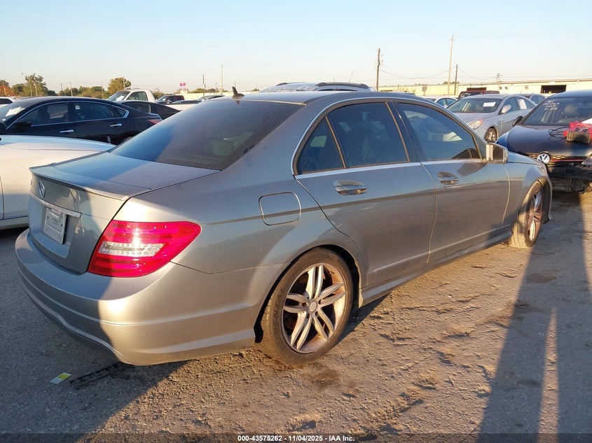 2014 MERCEDES-BENZ C 250 SPORT WDDGF4HB7EA929362