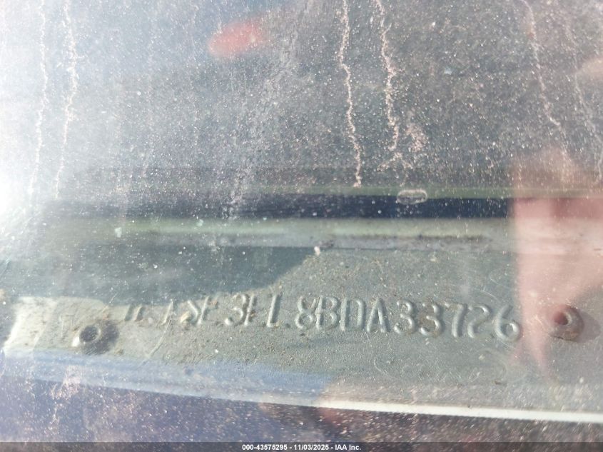 2011 Ford E-350 Super Duty Commercial VIN: 1FTSE3EL8BDA33726 Lot: 43575295