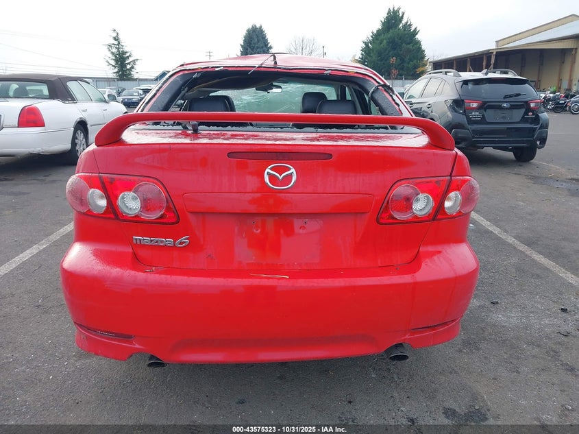 2004 Mazda Mazda6 S VIN: 1YVHP84D745N94924 Lot: 43575323