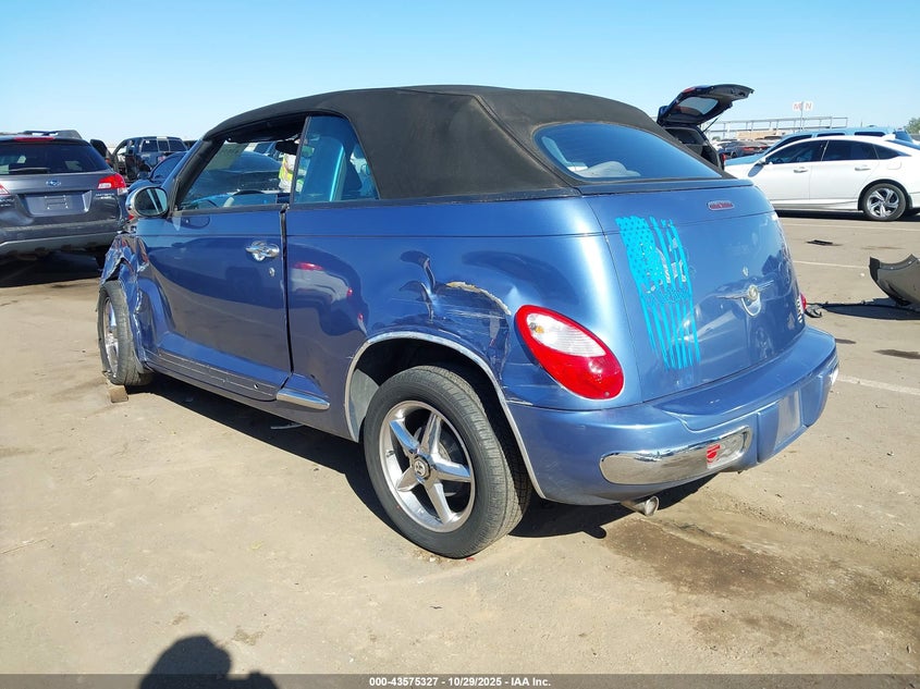 3C3JY55X86T228831 2006 CHRYSLER PT CRUISER photo no. 3