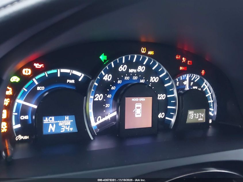 2014 Toyota Camry Hybrid Xle VIN: 4T1BD1FK2EU110085 Lot: 43575351