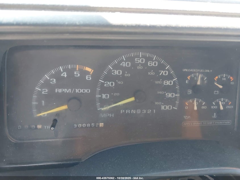 1996 Chevrolet Gmt-400 C1500 VIN: 2GCEC19R0T1183705 Lot: 43575362