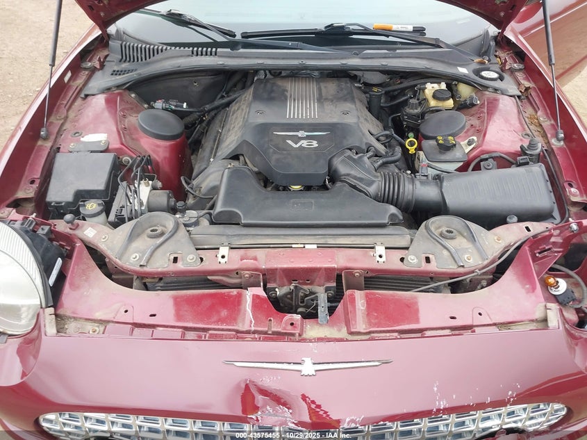 2004 Ford Thunderbird VIN: 1FAHP60A04Y112336 Lot: 43575455