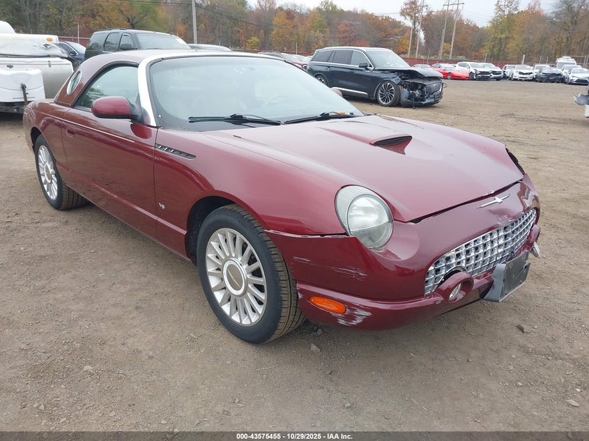2004 Ford Thunderbird VIN: 1FAHP60A04Y112336 Lot: 43575455
