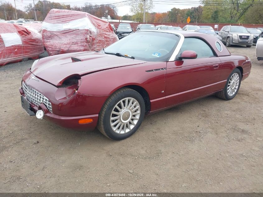1FAHP60A04Y112336 2004 FORD THUNDERBIRD photo no. 2