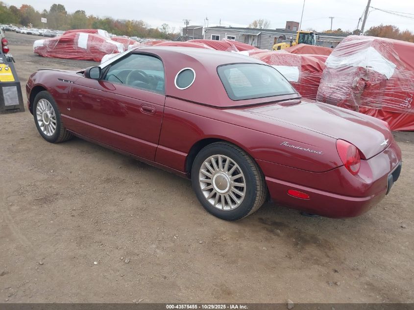 1FAHP60A04Y112336 2004 FORD THUNDERBIRD photo no. 3