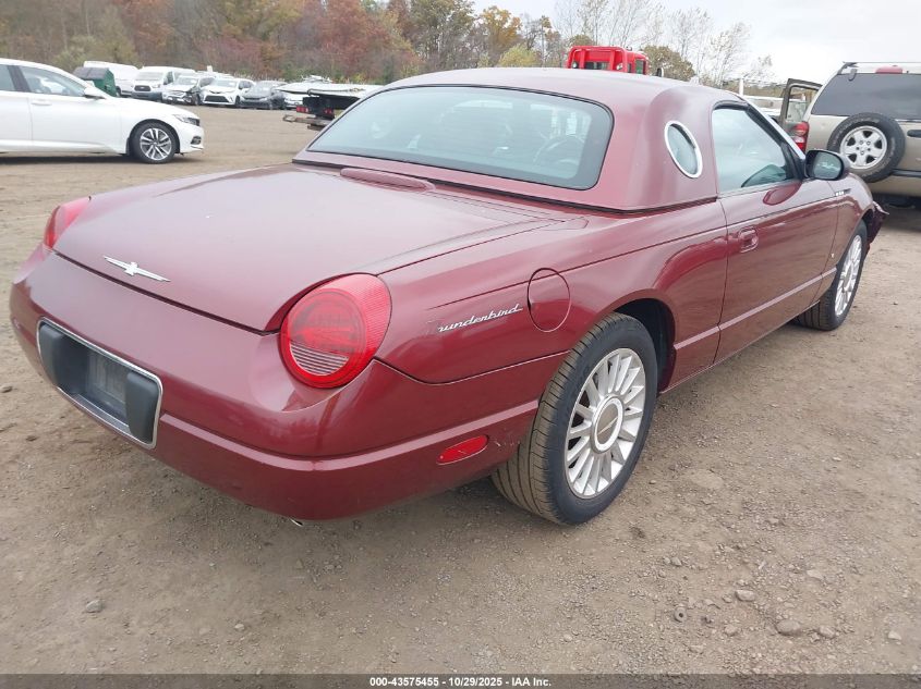 1FAHP60A04Y112336 2004 FORD THUNDERBIRD photo no. 4